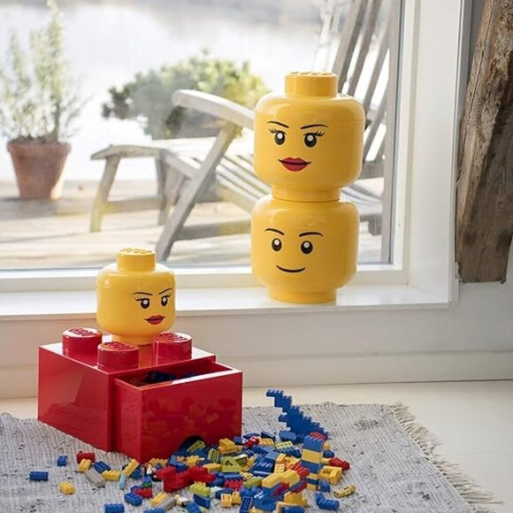 Lego Large Storage Head Skeleton Face - Picture 9 of 10